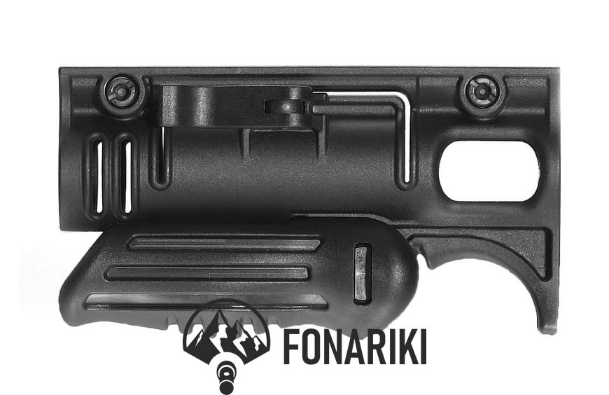 Рукоятка передня FAB Defense FFA-T4 складана з кріпленням для ліхтарів 30 мм