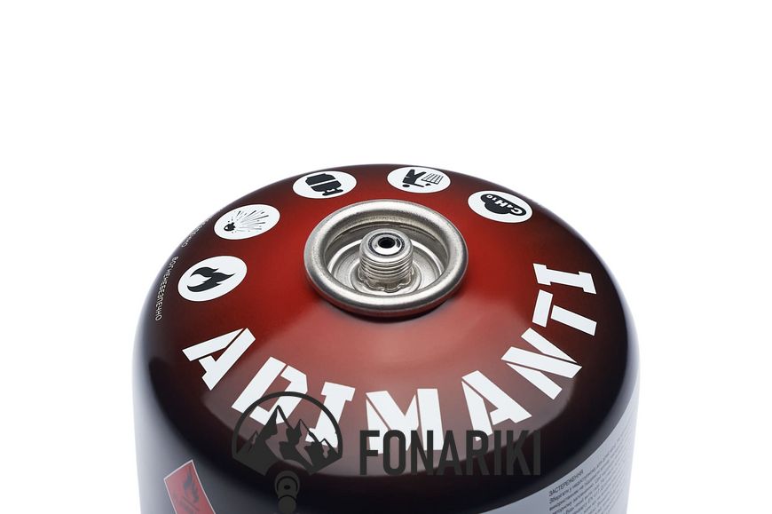 Балон газовий Adimanti, 230 гр, з різьбовим з'єднанням
