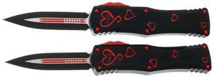 Набор ножей Microtech Hera Double Edge BB Twin Flames