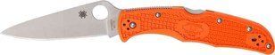 Ніж Spyderco Endura4 Flat Ground. Колір помаранчевий