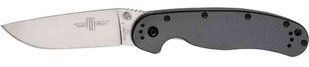Ніж Ontario Knife RAT I D2 Carbon Fiber Black