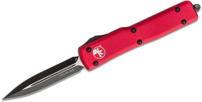 Нож Microtech UTX-70 Double Edge Red Black Blade