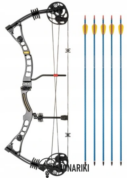 Лук блочный Poe Lang Axis 30-70 LBS белый