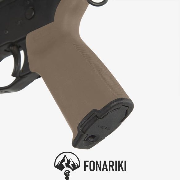 Рукоятка пістолетна Magpul MOE+GripAR15-M16. Колір: пісочний
