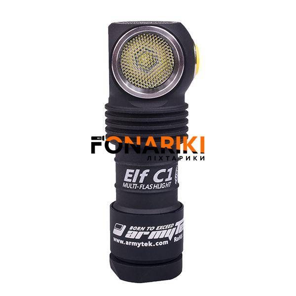 Налобный фонарь Armytek Elf C1 USB + 18350 / XP-L (Warm)