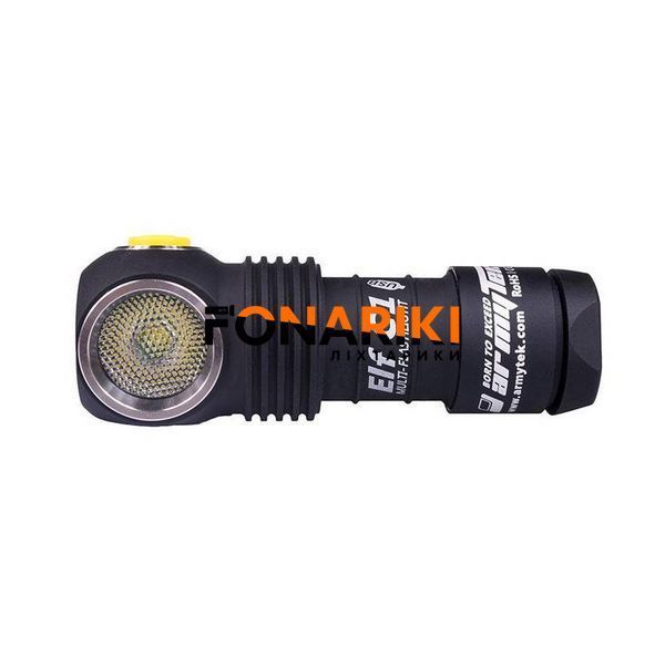 Налобный фонарь Armytek Elf C1 USB + 18350 / XP-L (Warm)