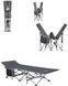 Розкладачка KingCamp Folding Deluxe Camping Bed. Mid Grey