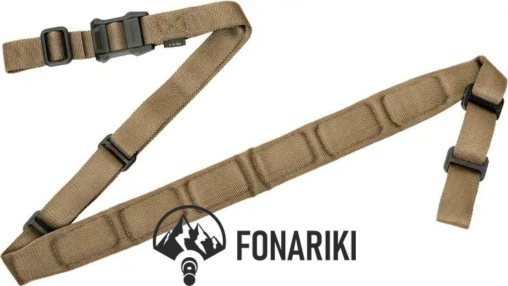 Ремінь рушничний двоточковий Magpul MS1 Padded Coyote