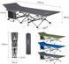 Розкладачка KingCamp Folding Deluxe Camping Bed. Mid Grey