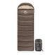 Спальник з капюшоном літо весна осінь Naturehike U150 NH20MSD07 (11&deg;C) лівий коричневий ковдра