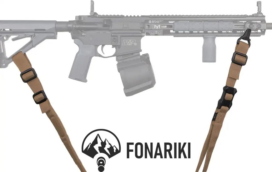 Ремінь рушничний двоточковий Magpul MS1 Padded Coyote