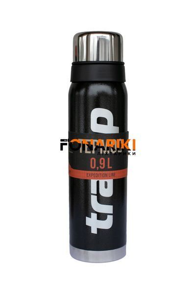 Термос Tramp Expedition Line 0,9 л чёрный TRC-027-black