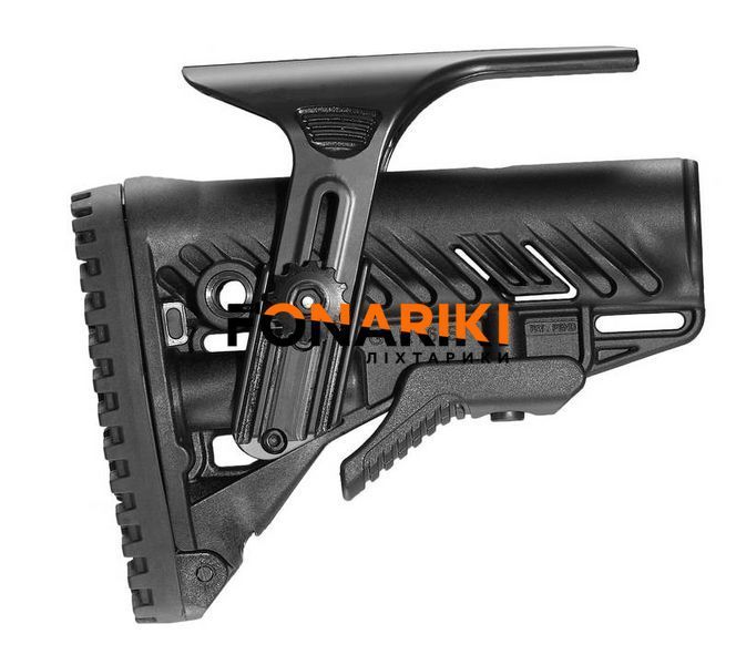 Комплект приклад FAB Defense GLR-16 CP с адаптером для АК с компенсатором отдачи