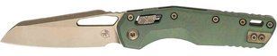 Нож Microtech MSI Marfione Select Antique Green W/ Bronze Titanium Accent