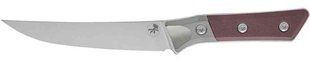 Нож кухонный Microtech Boning Knife Stonewash Titanium Bolster G-10 Black Cherry