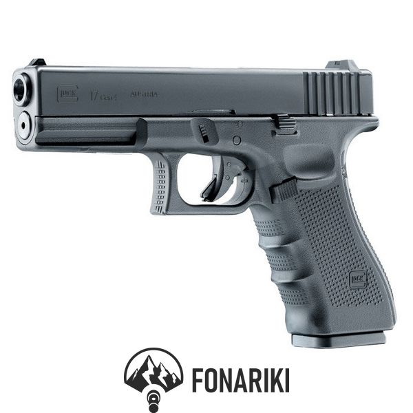 Пистолет пневматический Umarex Glock 17 Gen 4 Blowback кал. 4.5 мм ВВ