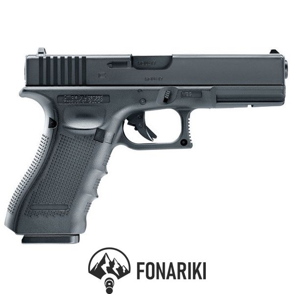 Пістолет пневматичний Umarex Glock 17 Gen 4 Blowback кал. 4.5 мм ВВ