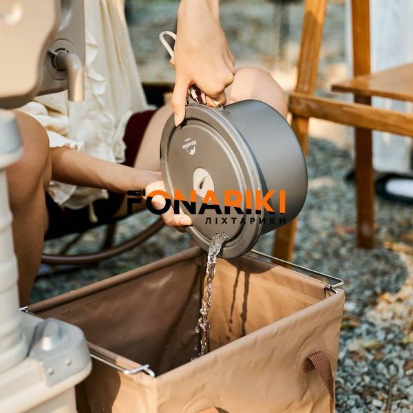 Набор посуды (2 кастрюли, котелок, сковородка) Naturehike CNH22CJ002, алюминий