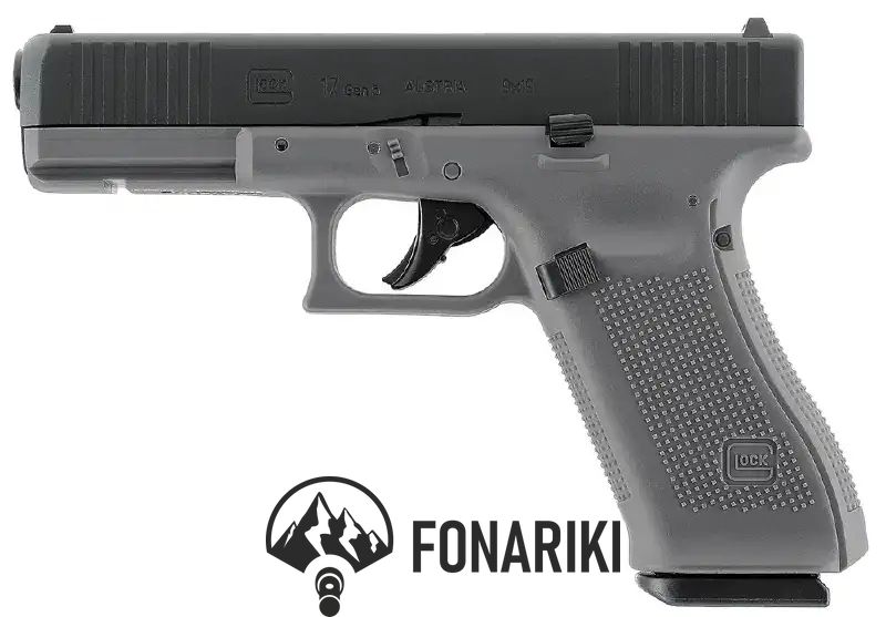 Пистолет пневматический Umarex Glock 17 Gen5 кал 4 5 мм BB Gray