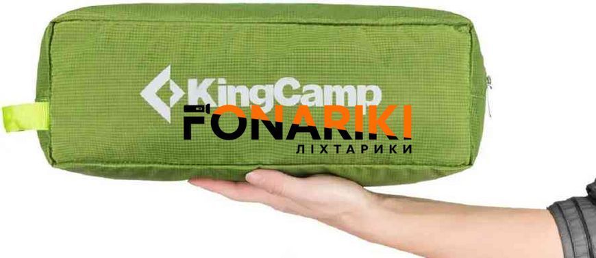 Розкладачка KingCamp Ultralight Camping Cot. Green