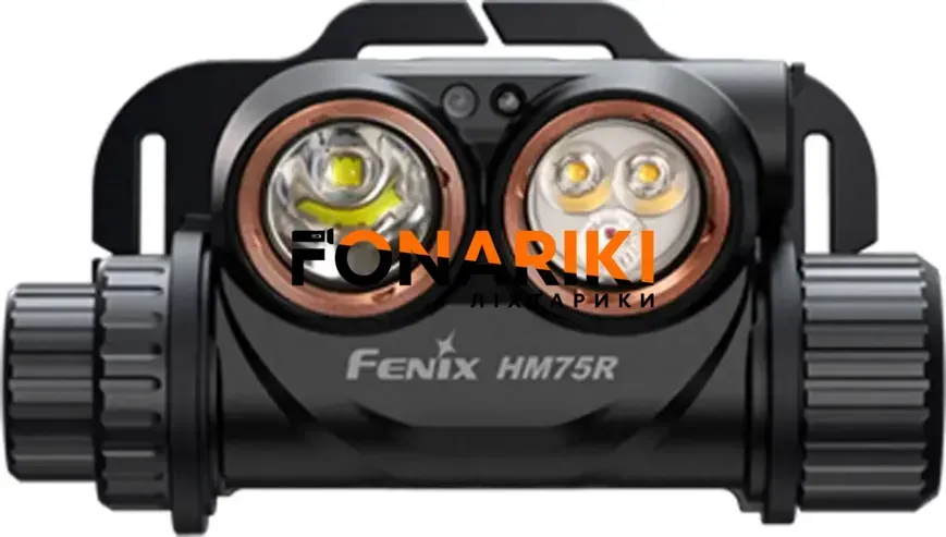 Фонарь налобный Fenix HM75R SE Black