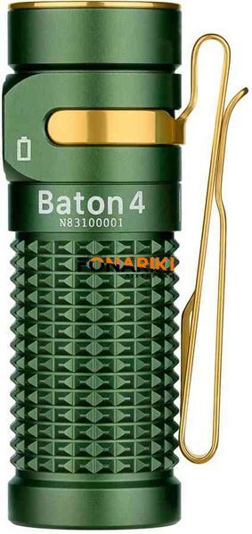 Ліхтар Olight Baton 4 OD Green