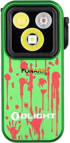 Фонарь Olight Oclip Pro Zombie green