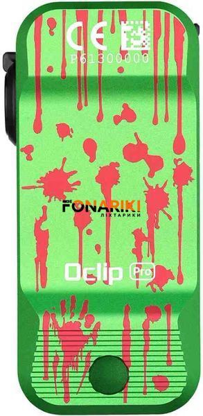 Фонарь Olight Oclip Pro Zombie green