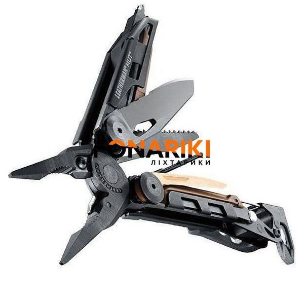 Мультиінструмент LEATHERMAN Mut-Eod-Black-Molle в коробці