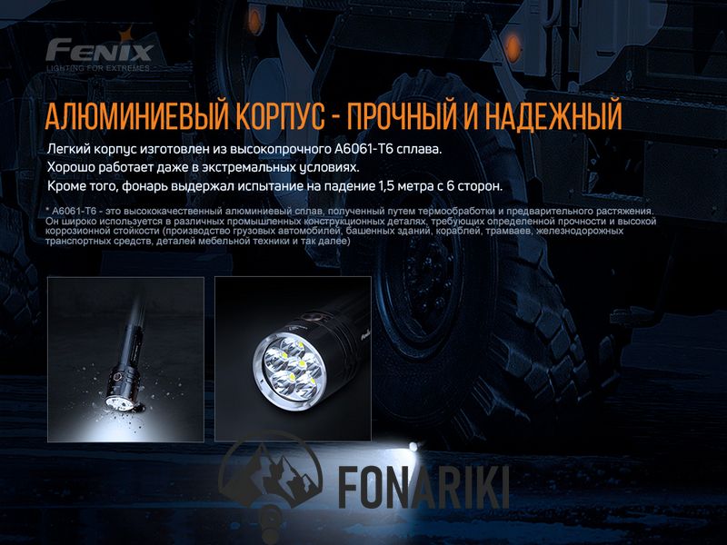 Ліхтар ручний Fenix LR35R