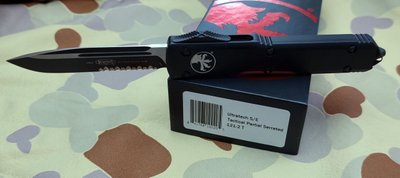 Ніж Microtech Ultratech Drop Point Black Blade PS Tactical