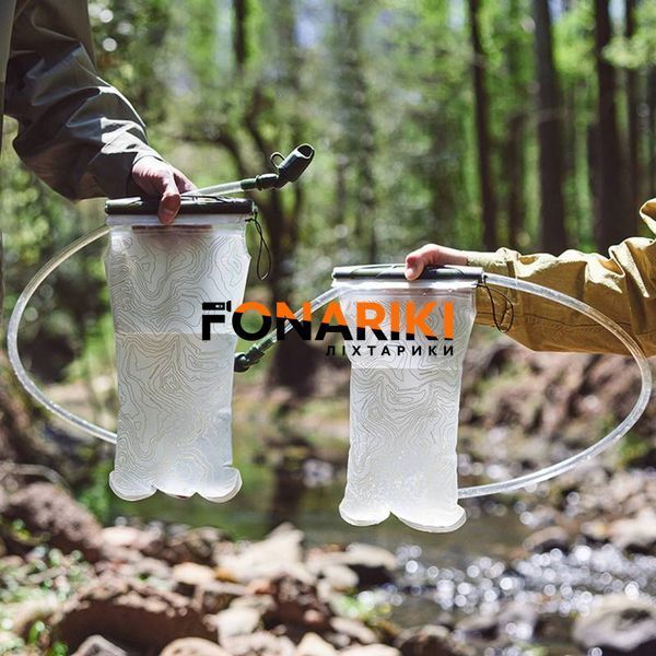 Питна система (гідратор) Naturehike CNK2450CF011, 3л. прозора