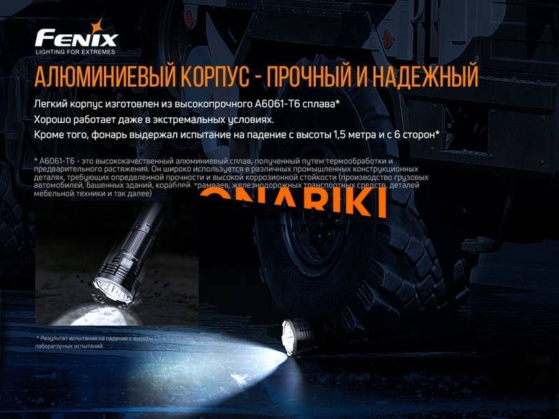 Фонарь ручной Fenix LR50R