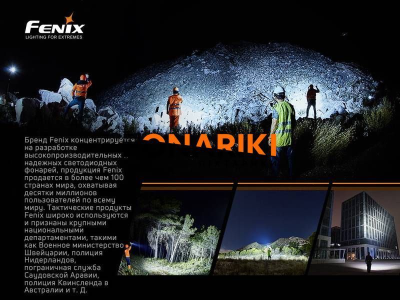 Фонарь ручной Fenix LR50R