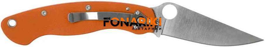 Ніж Spyderco Military Sprint Run ц: помаранчевий