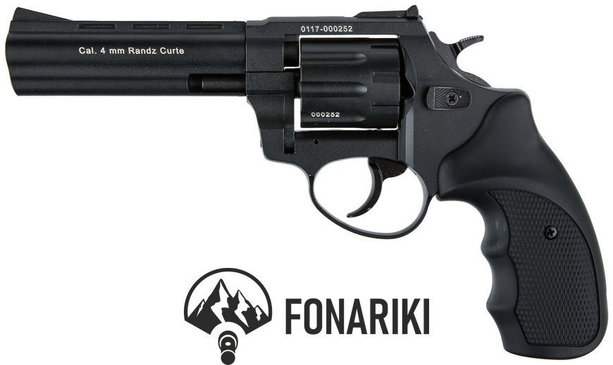Револьвер под патрон флобера STALKER S 4.5. Черный