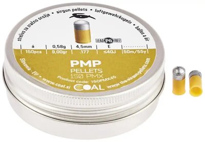 Пульки пневматические Coal PMP кал. 4.5 мм 0.58 г 150 шт/уп