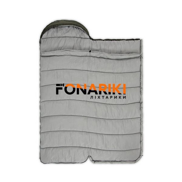 Спальник с капюшоном Naturehike U350 NH20MSD07 (1&deg;C) правый  зеленый