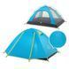 Палатка кемпинговая двухместная Naturehike P-Series NH18Z022-P, 210T/65D, голубой