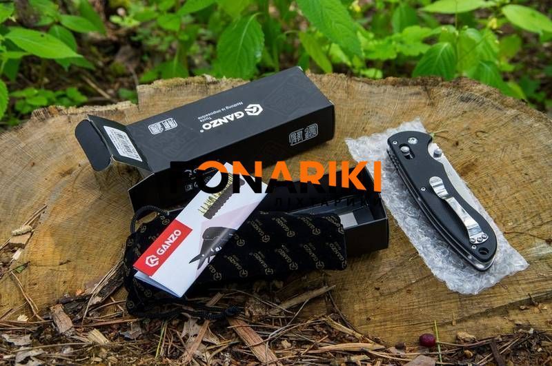 Ніж складаний Ganzo G740-BK чорний