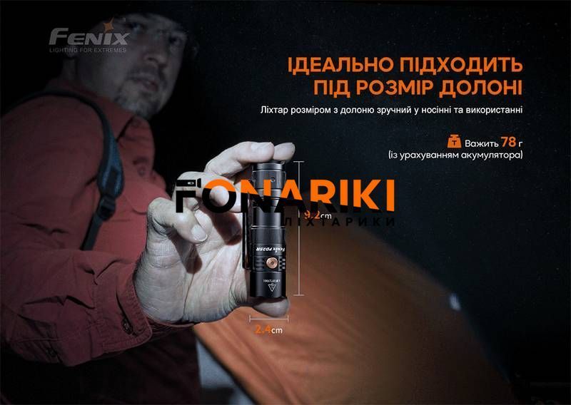 Фонарь ручной Fenix PD25R
