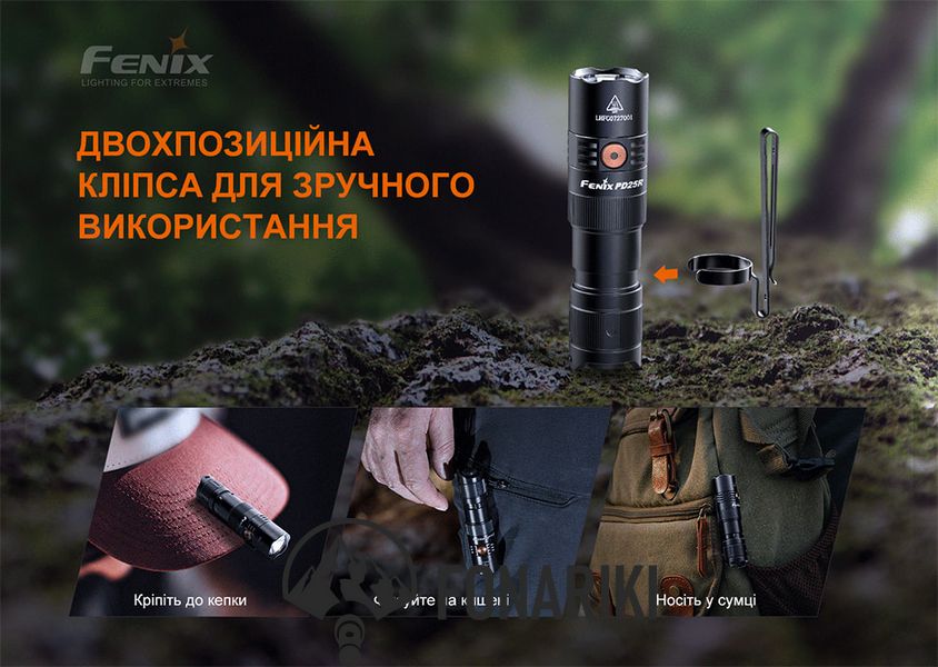 Ліхтар ручний Fenix PD25R