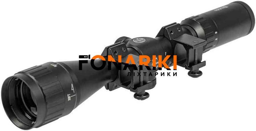 Приціл оптичний Hawke Fast Mount 3-9x40 AO сітка Mil Dot. Кільця на Weaver