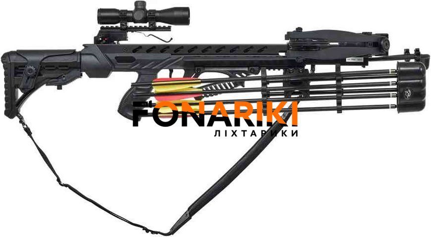 Блочний арбалет Man Kung XB56 Frost Wolf KIT чорний