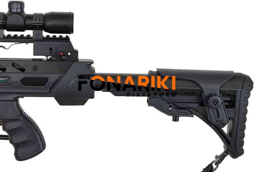 Блочний арбалет Man Kung XB56 Frost Wolf KIT чорний