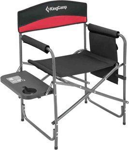 Стул раскладной KingCamp Folding Director Chair Black/Red