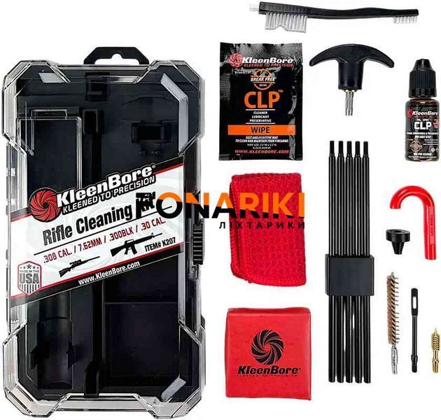 Набір для чищення KleenBore Rifle Kit кал.30 (.308/7.62мм/.300BLK )