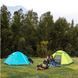 Палатка туристическая двухместная Naturehike P-Series NH18Z022-P, 210T/65D, светлая салатная