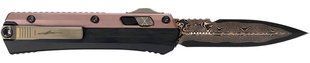 Нож Microtech Glykon Marfione Select Coppermai Damascus Rose Gold PVD