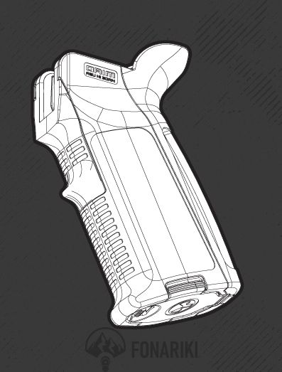 Рукоятка пистолетная Magpul MIAD GEN 1.1 для AR15. Цвет: черный